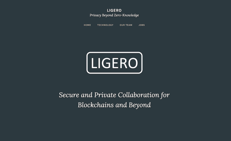 Ligero blockchain applications