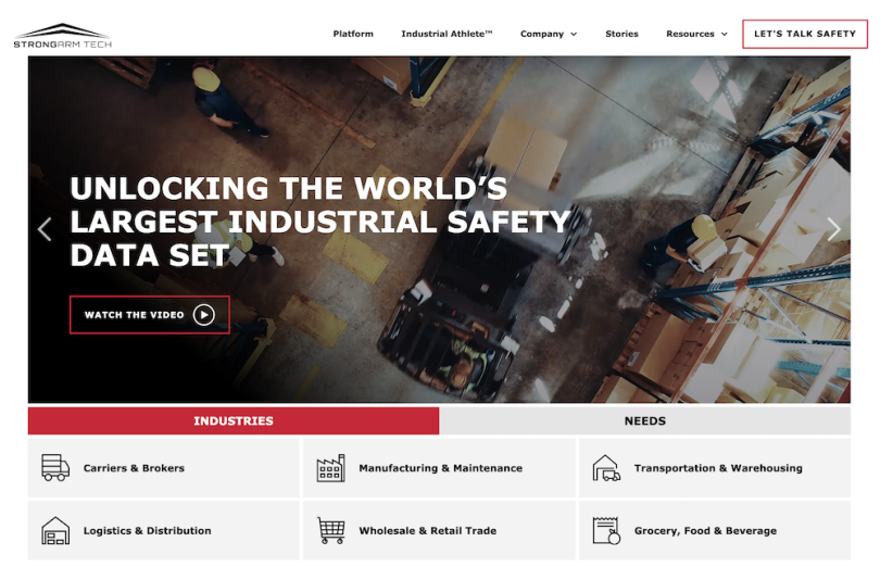 StrongArm Technologies IoT examples