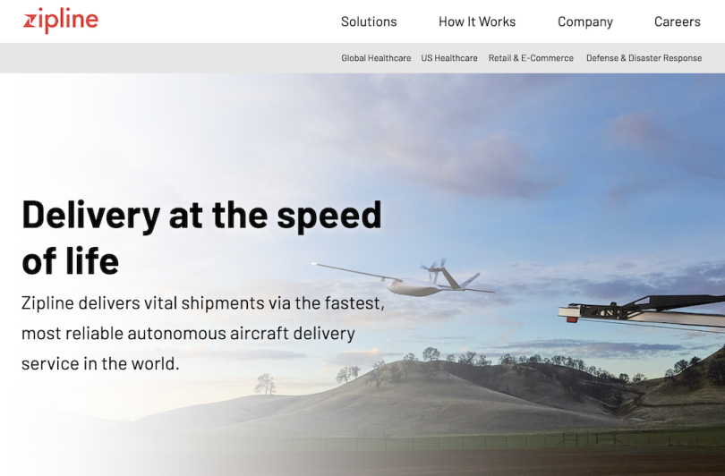 Zipline robotics companies roundup