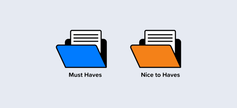 A graphic representing the author's wishlist for the product