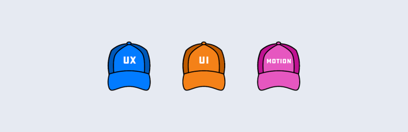 The various hats the author wore during his project