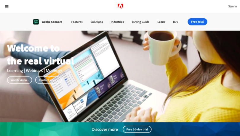 Adobe Connect Video Conferencing Software