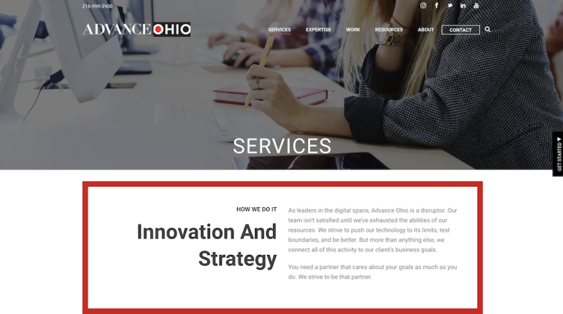 Advance Ohio marketing agencies Cleveland