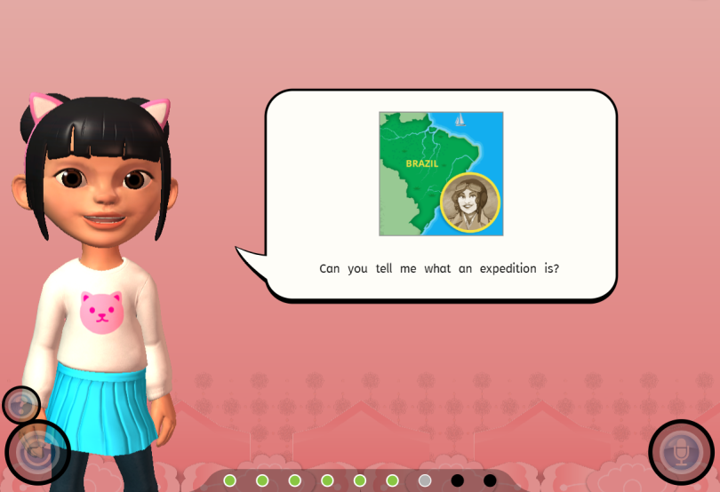 In representing characters, Rosetta Stone English presented stories of acculturation.