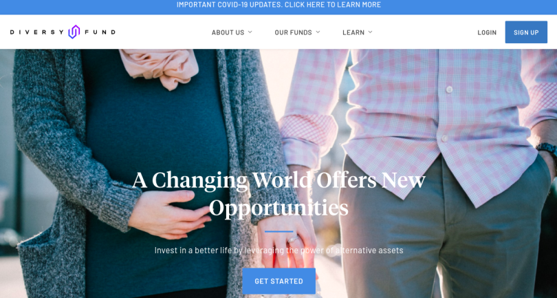 DiversyFund Finance Technology Companies San Diego