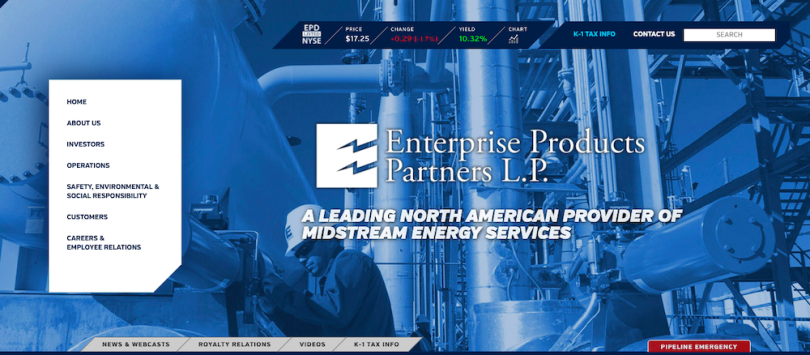 Enterprise Products tech companies in downtown Houston
