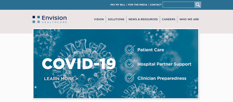 Envision Healthcare largest companies in Nashville