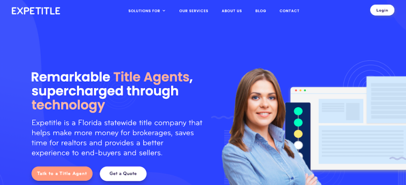 Expetitle real estate tech companies Miami