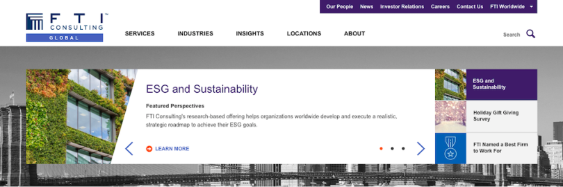 FTI Consulting companies in Washington D.C.