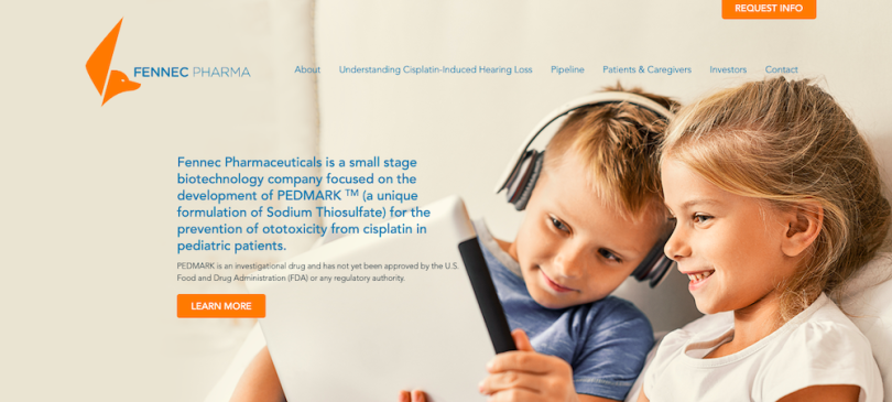 Fennec Pharmaceuticals biotech companies in Research Triangle Park