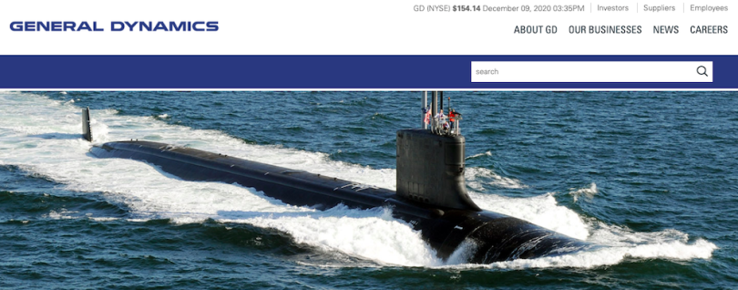 General Dynamics companies in Washington DC