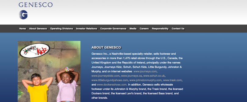 Genesco largest companies in Nashville