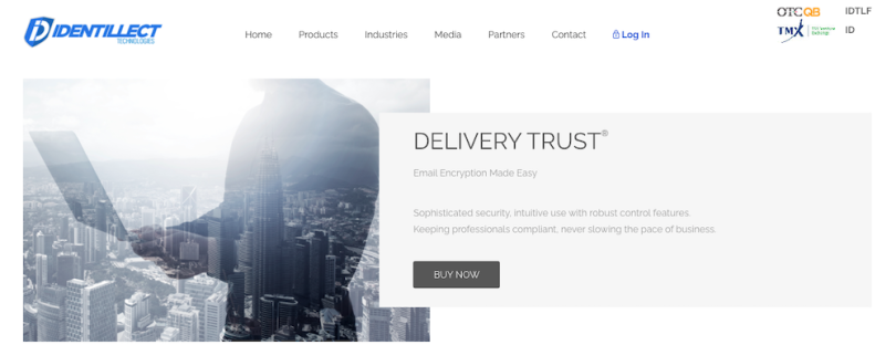 Identillect HIPAA-compliant email