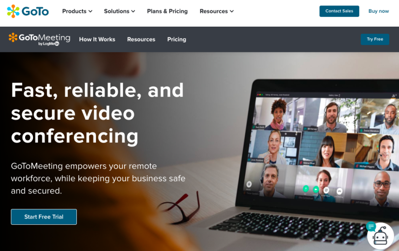 GoToMeeting Video Conferencing Software