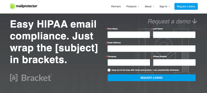 MailProtector HIPAA-compliant email