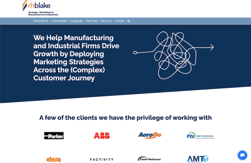 RH Blake marketing agencies Cleveland