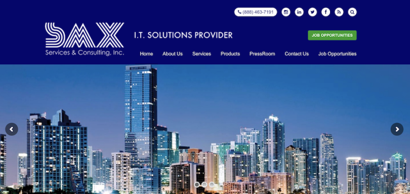 SMX Services & Consulting IT consulting Miami