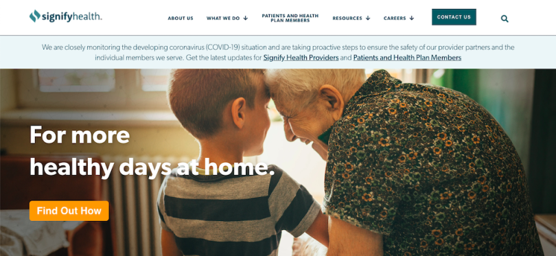 Signify Health healthcare companies in Dallas