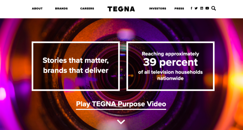 Tegna Media Companies In D.C.