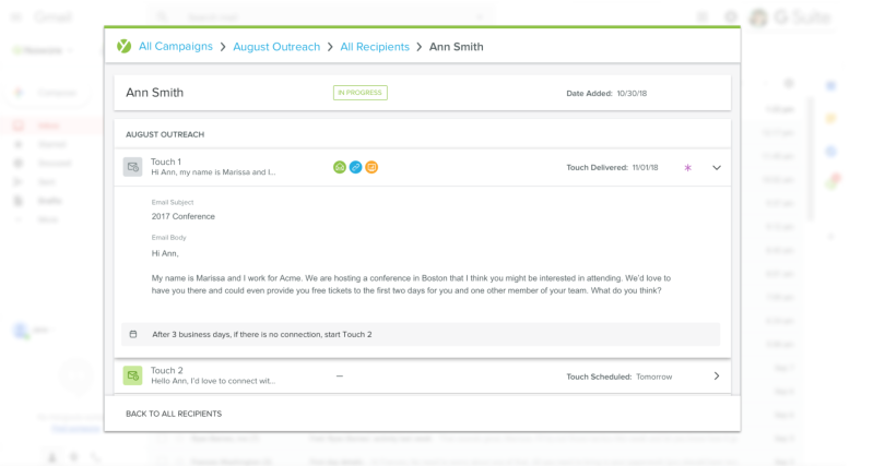 Yesware sales automation
