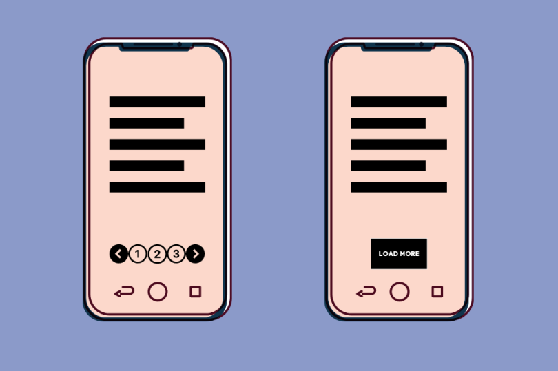 alternatives to infinite scroll