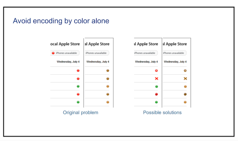 avoid encoding by color alone dataviz color tableau