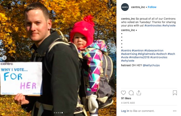 centro-inc -instagram-social-media-employer-branding-examples