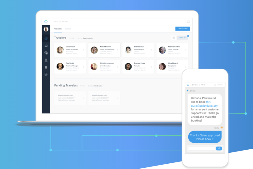 claire artificial intelligence applications travel