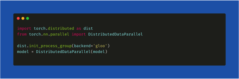 distributed training pytorch