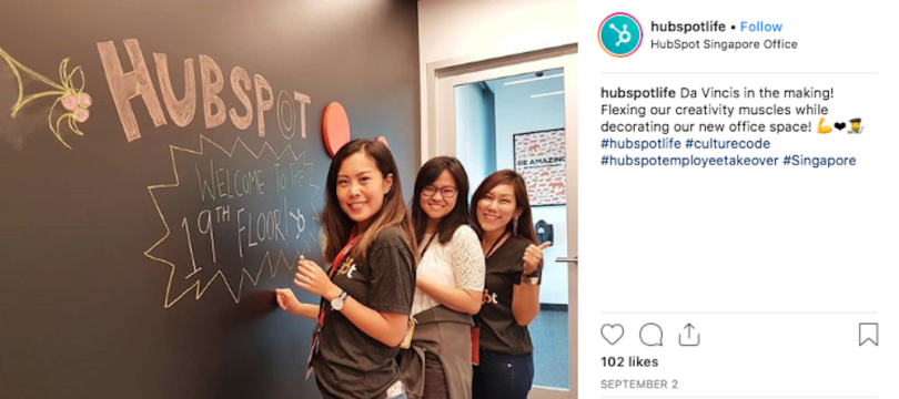 hubspot-employer-branding-social-instagram-singapore