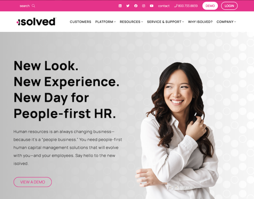 iSolvedHCM software companies in Charlotte
