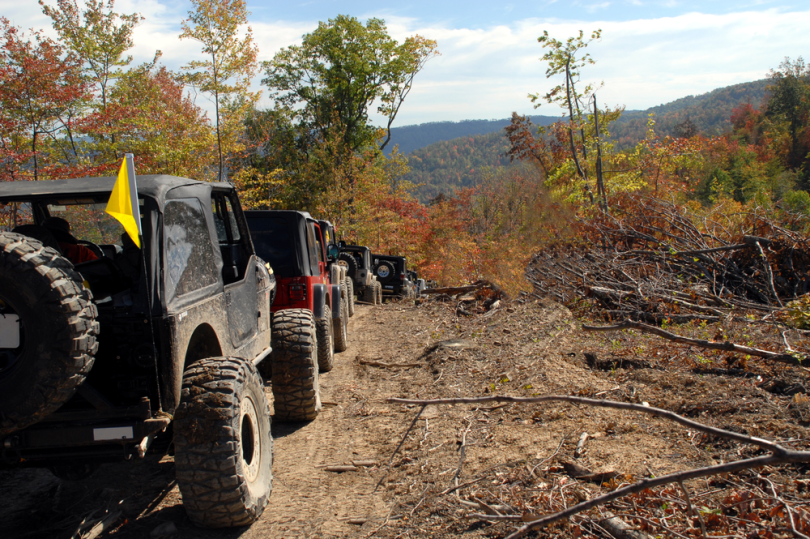 jeep offroading