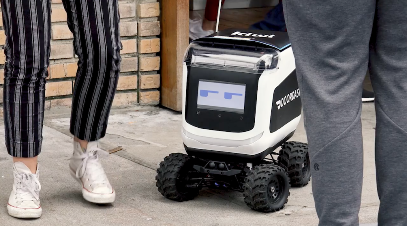 Kiwi delivery robot