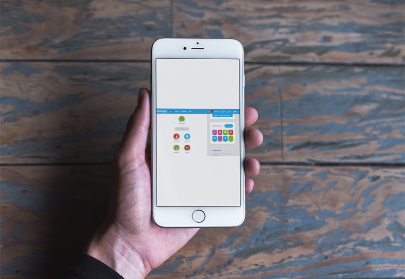 Duolingo is an example of a journey-first approach to game design.