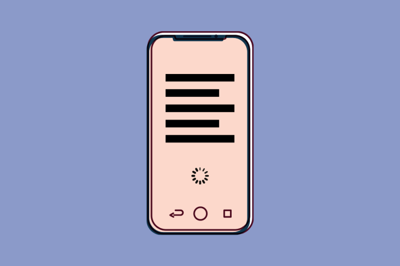 phone infinite scroll
