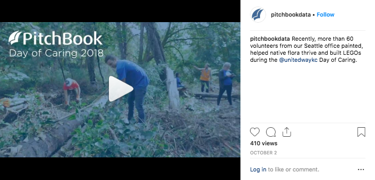 pitchbook -instagram-social-media-employer-branding-examples