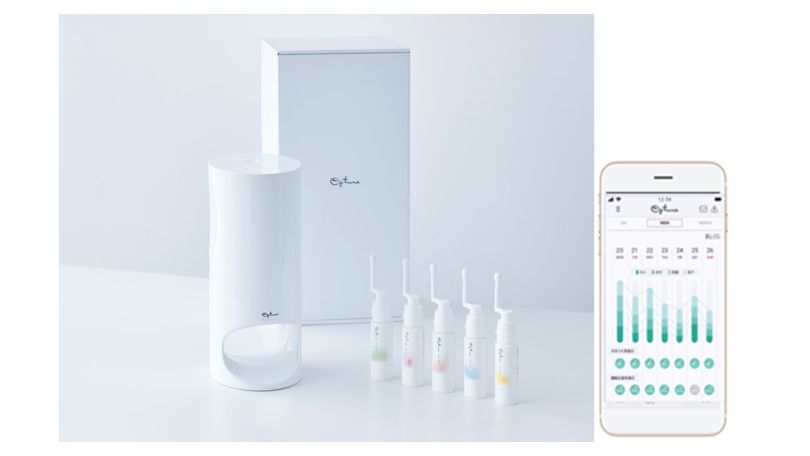 Shiseido's optune smart skincare device