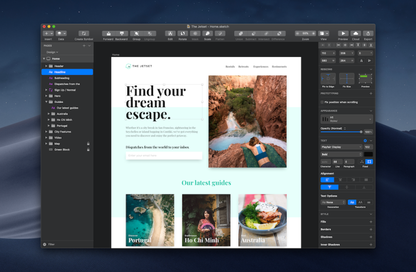 sketch ux applications examples