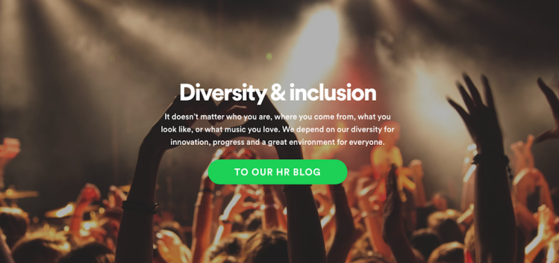 spotify-career-page-diversity-inclusion