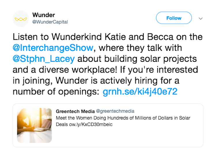wunder-capital-twitter-social-media-employer-branding-examples