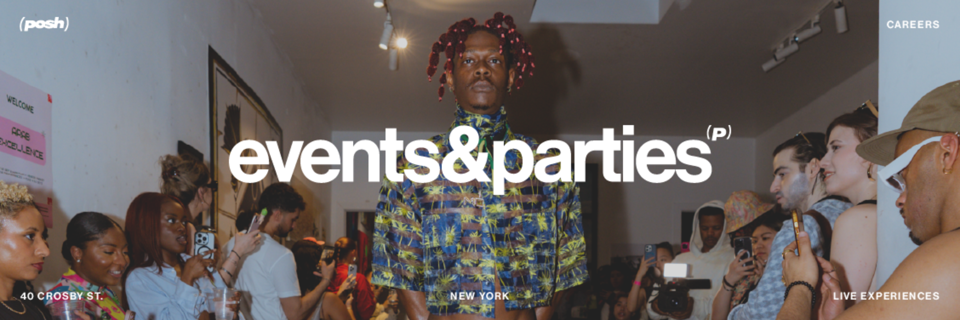 Live fashion event in NYC