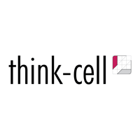 Think-Cell logo, a company specializing in presentation and chart automation software.