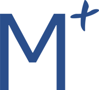 M+ - shorthand Marker logo