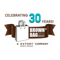 Brown Bag Films 30 year anniversary logo