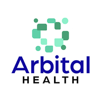 Arbital health blue and green logo