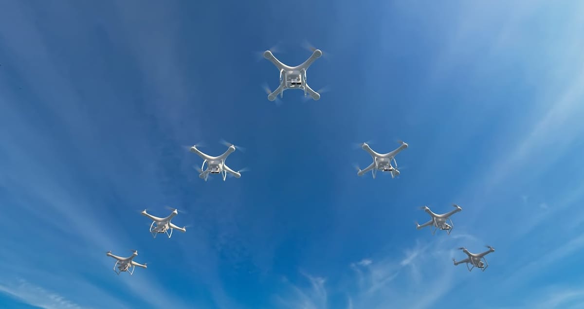 An illustration of swarm intelligence in action
