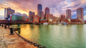 photo of boston skyline