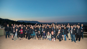 FluentStream employees at an offsite event