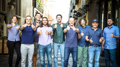 people with thumbs up
