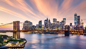 dramatic nyc skyline